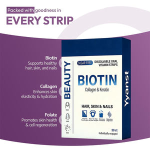 OEM/ODM Suplemento de belleza para cabello, piel y uñas saludables, sin azúcar, con biotina y colágeno en tiras orales, fácil de usar, muestra gratuita. - Product Image 5