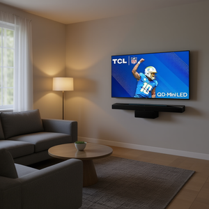 Téléviseur intelligent QLED 65 pouces avec Quantum Dot LED 4K et barre de son 7.1.4 canaux - Product Image 3