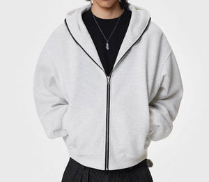 Sudadera con Capucha Personalizada con Logotipo para Hombre, Sudadera con Capucha Gruesa y Básica para Hombre, Ropa de Gimnasio, Sudadera con Capucha con Cremallera para Hombre - Product Image 5