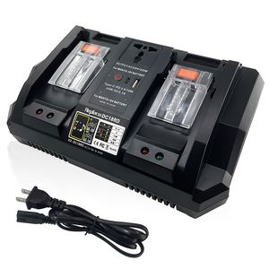 Caricabatterie Rapido DC18RD a Doppia Porta con Inverter 110V/220V 220W per Batterie <span class=keywords><strong>Mak</strong></span> Itas Compatibile con Batterie <span class=keywords><strong>Mak</strong></span> Itas 14.4V-18V - Product Image 1