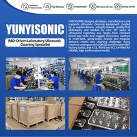 Nettoyeur ultrasonique électrique de laboratoire de dernière génération, 25 50 80 120 kHz, numérique, haute puissance, réservoir de 15 L, utilisation en laboratoire