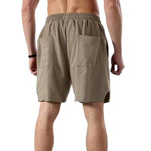 <b>Men's</b> High Street Style Summer Sports <b>Shorts</b> Solid Color Elastic Waist Digital Printing Plus Size Eco-Friendly OEM Service - Product Image 2