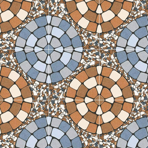 กระเบื้องปูพื้นที่จอดรถพอร์ซเลนสำหรับงานหนักขนาด400x400มม. ใช้กลางแจ้งกันลื่นและติดทนนาน - Product Image 1