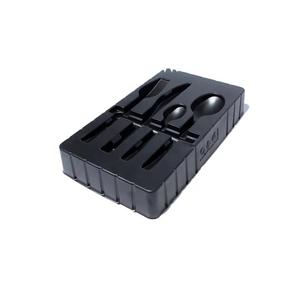 OEM grueso desechable PVC PET PP cajas de plástico de primera calidad con varias formas y colores cuchara de embalaje hecho en Vietnam - Product Image 1