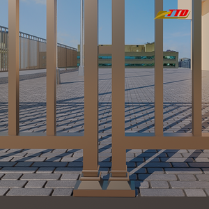 Panneaux de clôture élégants en métal en fer forgé à usage extérieur pour les portes de jardin, les allées et la sécurité résidentielle - Product Image 3