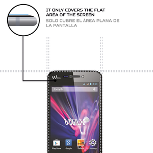 ตัวป้องกันหน้าจอแว๊กซ์ antishock Wiko ทนทานและดูดซับแรงกระแทกเพื่อเพิ่มการปกป้องอุปกรณ์ - Product Image 4