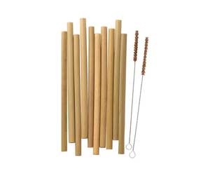 Pajitas de bambú desechables ecológicas de alta calidad, pajitas de papel de alta calidad económicas para acampar, fabricadas en Vietnam - Product Image 1