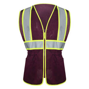Chaleco de Seguridad Vial con Logotipo Personalizado, Multibolsillos, Alta Visibilidad, Chaqueta Reflectante, Uniforme de Trabajo para Ingenieros de Seguridad, Chaleco Reflectante - Product Image 4