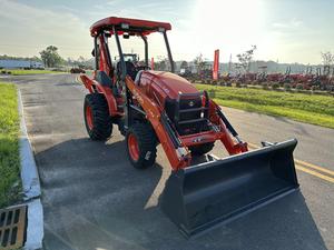 2024 para Kubota L47 Mini cargadora de tractor de rueda con bomba de pala retroexcavadora envío gratis componentes de núcleo de engranaje de motor mundial - Product Image 3