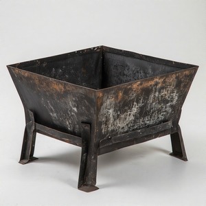 AshForge Weathered Firepit con aspecto de hierro oxidado natural para jardín al aire libre Patio Calefacción Camping y uso de decoración - Product Image 5