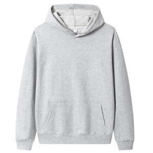 Sudaderas Gsm altas personalizadas para hombres, sudaderas con capucha lavadas con ácido y desteñidas al sol, técnica Puff, cremallera larga con capucha para Jersey tejido informal de invierno - Product Image 2