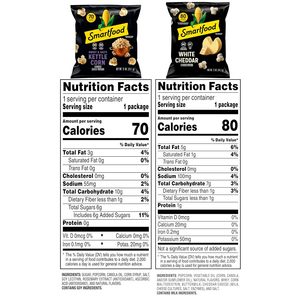 Smartfood <b>Popcorn</b>, Variety Pack, 0.5 Ounce (Pack of 40) - Product Image 2