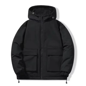 Chaqueta acolchada para hombre de alta calidad en diferentes colores, chaqueta acolchada cortavientos con cremallera para hombre - Product Image 4