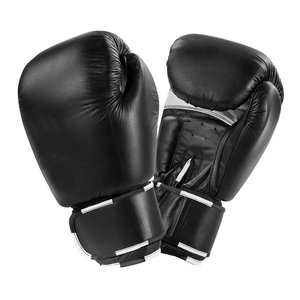 Guantes profesionales de MMA de alta calidad Guantes de kick boxing de cuero con logotipo personalizado - Product Image 3