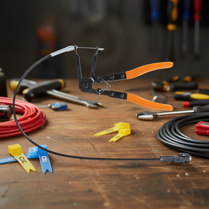 Pince à sertir avec extension flexible et tête pivotante à 360° pour colliers de serrage Clic - Product Image 3