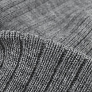 Gorros de Punto de Lana 100% Impermeables de Alta Calidad Personalizados al por Mayor, Gorros Cálidos de Invierno para Hombre y Mujer con Diseño Jacquard - Product Image 5