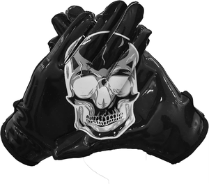 Gants de football américain personnalisés avec sublimation paume personnalisée de qualité supérieure pour des performances optimales - Product Image 4