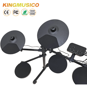 Batería Electrónica Digital PDM-10E, 15 Kits de Batería, 10 Canciones de Demostración, Pantalla LED, Interfaz USB MIDI, Parches de Silicona - Product Image 3