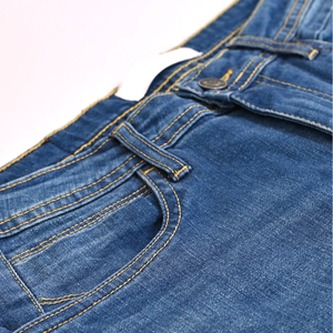 กางเกงยีนส์ขายาวสำหรับผู้ชาย, กางเกงยีนส์ขายาว100% มีกระเป๋าหลายกระเป๋าสีล้วนสำหรับใส่กลางแจ้งซักได้ฤดูใบไม้ร่วงฤดูร้อน - Product Image 3