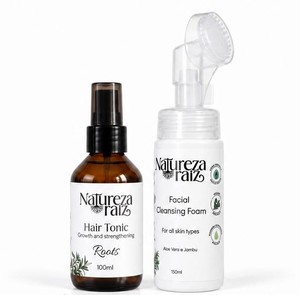 Tonique capillaire régénérant pour le cuir chevelu et la peau & Mousse nettoyante visage - Product Image 3