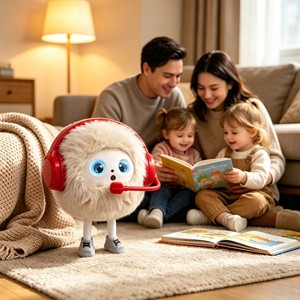 Juguete de Peluche Interactivo con IA y Audio Eléctrico DY-01, Juguete de Compañía Multilingüe con Respuesta Emocional - Product Image 4