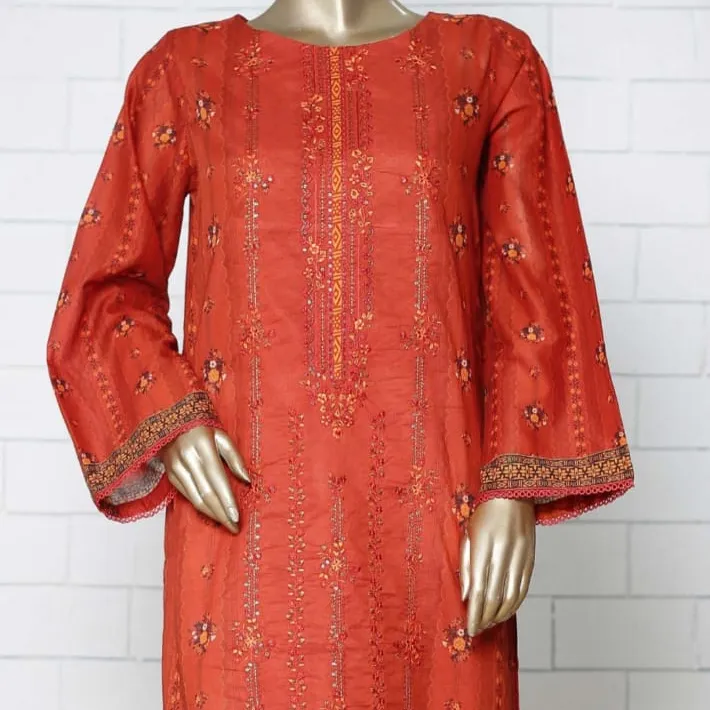 SSumaira Collection Seide Indische und Pakistani sche Bekleidungs marke Bin Saeed Bestickter Rasen 1 Stück Kurtis Kollektion