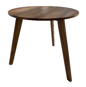 Mesa Auxiliar Redonda Grande, Totalmente de Madera Maciza, Desarmable - Product Image 1