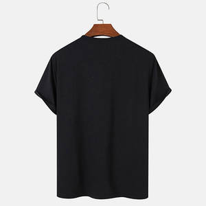 Conjunto Casual de Verano para Hombre, Corte Holgado, Cómodo, Transpirable, de Algodón, para Uso Diario - Product Image 6