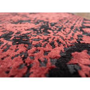 Kavi Red Orange Hand Knotted Wool Bamboo Silk <b>Rug</b> Classic Style Medallion for Home Hallway Large Rectangle <b>Spaces</b>-Esk-662 - Product Image 3