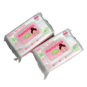 Échantillon gratuit bas prix lingettes pour bébé essence de feuille de pêche naturelle lingettes pour bébé personnalisées disponibles - Product Image 1