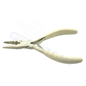 Wholesale 3 Hole Hair <b>Extension</b> Micro <b>Beads</b> Closer Plier 5.5 Inch – Stainless Steel Nano Ring Closing Tool - Product Image 6