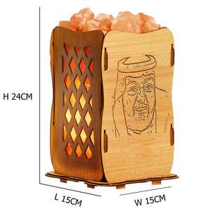 Lampe au sel de l'Himalaya rose artisanale de haute qualité Logo personnalisé artisanat naturel original pour la décoration de la maison Style animal sculpté - Product Image 3