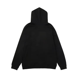 เสื้อฮู้ดดี้ผู้ชายคุณภาพสูงแบบกำหนดเอง 500gsm ผ้าฝ้าย 100% สกรีนลาย ซิปเต็มตัว ระบายอากาศดี ขายส่งราคาถูก - Product Image 2