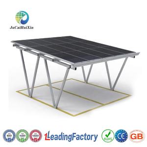 Fabricant de supports solaires en acier tubulaire carré galvanisé à chaud ou peint en forme de W, installation rapide et assemblée - Product Image 3