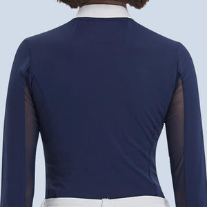 Camisas Deportivas para Exhibición, Venta Directa de Fábrica, Moda Ecuestre, Camisa de Equitación para Mujer, Capa Base Ecuestre para Mujer - Product Image 4
