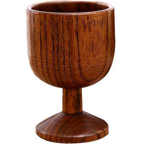 100% Natural Wood <b>Wine</b> Glass Eco-Friendly 2 Pieces Sustainable <b>Wooden</b> <b>Wine</b> Cup-Elegant <b>Wine</b> Glass Lowest Price - Product Image 4
