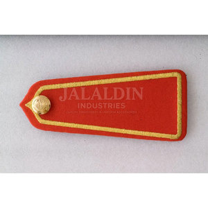 Fully Customized OEM Service Uniform <b>Accessories</b> Laser Cut Washable Cotton Epaulettes Shoulder Board Soft Slip on - Product Image 4