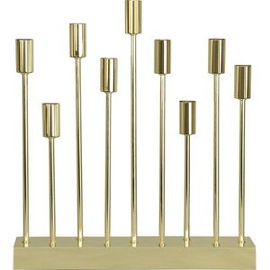 Candelabro de metal de primera calidad estilo farol adecuado para cenas románticas patios al aire libre e interiores acogedores de noche - Product Image 3