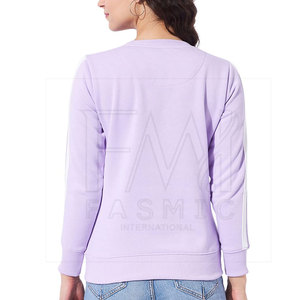 Ropa informal personalizada para mujer, sudaderas con hombros caídos para mujer con mangas elásticas y sudaderas con estampado de Pekín - Product Image 2