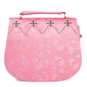 กระเป๋าสะพายข้างผู้หญิงแฟนซี (6557) - สีชมพู - Product Image 3