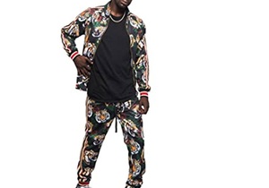 Ensemble de survêtement léger pour homme, style urbain, en polaire, pour la gym et l'entraînement, comprenant un sweat à capuche et un pantalon de jogging, grandes tailles - Product Image 5