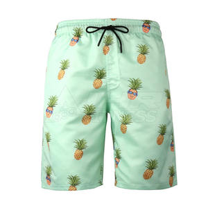 Shorts de course pour hommes en toile respirante avec logo personnalisé de taille XS Taille moyenne élastique en maille de coton solide-pour l'été chaud High Street Beach - Product Image 1