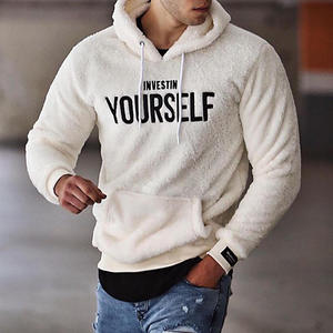 <b>Sherpa</b> hoodies <b>men</b> heavy <b>fleece</b> hoodie warm <b>sherpa</b> lining winter streetwear fashion <b>men</b> - Product Image 5