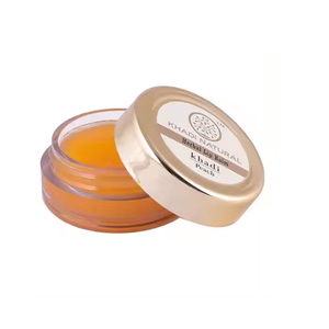 Khadi Peach <b>Lip</b> Balm - With Beeswax & Honey 5gm - paraben free <b>lip</b> balm at Low Prices - Product Image 1