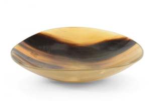<b>Natural</b> Buffalo Horn Food Pasta Bowl <b>Best</b> Polished Customize Packing with <b>Best</b> Sale for Table Decor Parties - Product Image 3