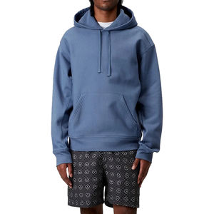 Sudadera con Capucha de Forro Polar de Algodón Holgada para Hombre, con Características de Secado Rápido y Resistente al Viento, Múltiples Pesos de Tela (200-300g) - Product Image 4