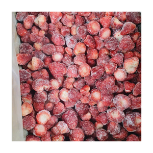 สตรอเบอร์รี่แช่แข็งแบบธรรมชาติไม่มีน้ำตาลเพิ่มแหล่งกำเนิดของเวียดนามแฟลชแช่แข็งสำหรับแช่แข็งอาซาอิโบลิ่งขนมอบและการแปรรูปน้ำผลไม้ - Product Image 3