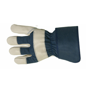 Venta directa de fábrica Guantes de trabajo de aparejo de cuero Agarre firme Anti-impacto Spandex Guantes de trabajo de seguridad de pantalla táctil de uso general - Product Image 4