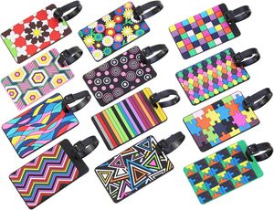 OEM tùy chỉnh thiết kế PVC hành lý tag cao su mềm ID nhãn Túi du lịch tag với dây đeo cho vali xây dựng thương hiệu hoặc khuyến mãi từ Trung Quốc - Product Image 5