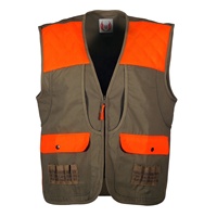Gilet de chasse en montagne de qualité Super fantastique, chasse en forêt d'oiseaux Orange beau gilet de chasseur en montagne